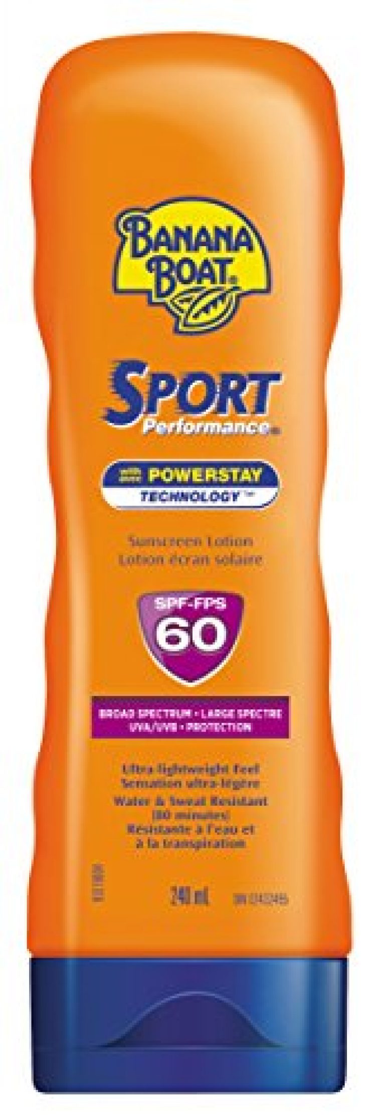 Banana Boat Sport Performance UltraLightweight Sunscreen Lotion, SPF