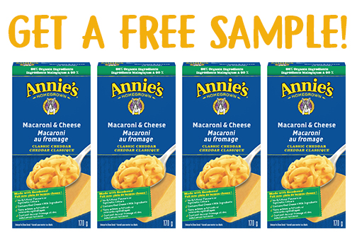 Free Annie’s Macaroni & Cheese Samples