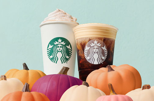 starbucks pumpkin spice latte