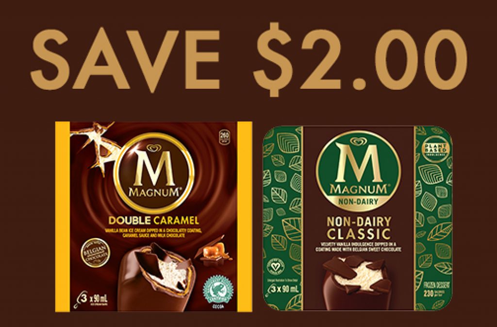 magnum ice cream coupon