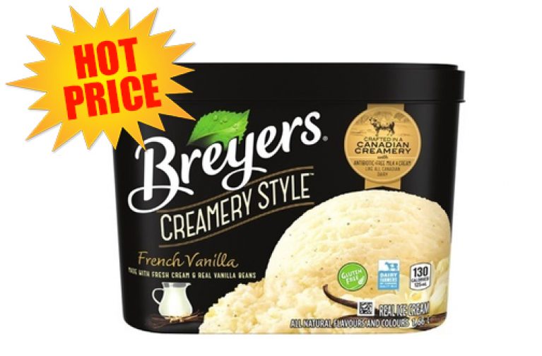 Breyer's Creamery Style Ice Cream only 1.97! — Deals from SaveaLoonie!
