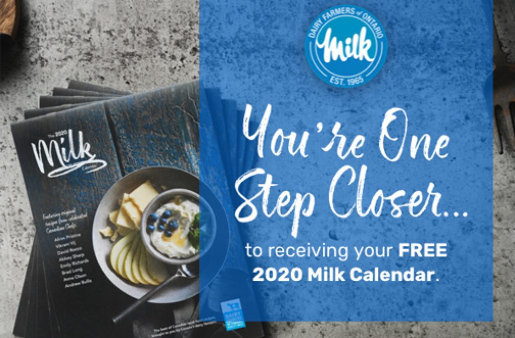 Free 2020 Ontario Milk Calendar Deals From SaveaLoonie 