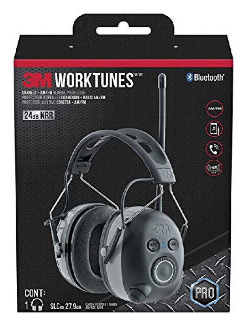 3M Worktunes Bluetooth Hearing Protection with AM/FM Radio — Deals from