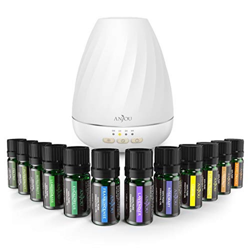 Anjou Aromatherapy Essential Oil & Diffuser Gift Set — Deals from