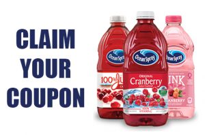 Ocean Spray Beverage Coupon — Deals from SaveaLoonie!