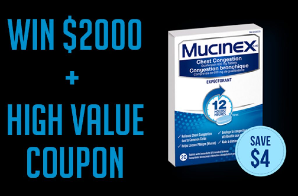 Mucinex Cough It Out Contest + Coupon — Deals from SaveaLoonie!
