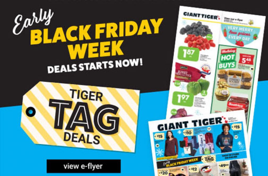 giant tiger black friday