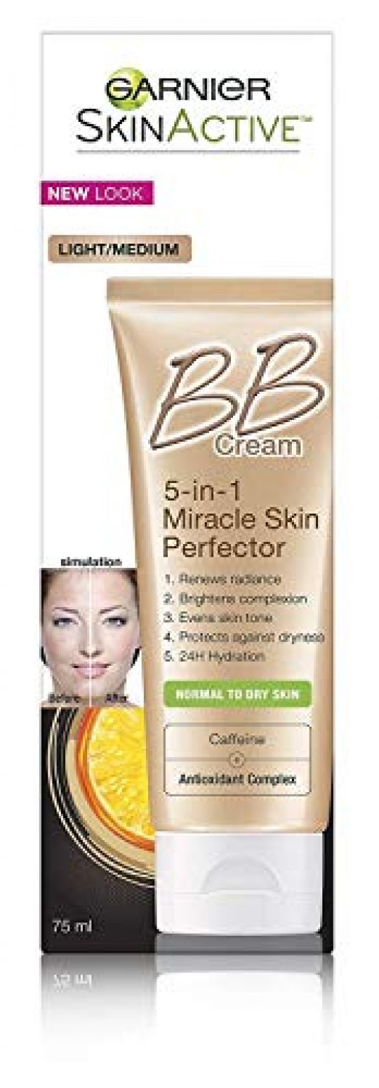 Garnier BB Cream SkinActive Miracle Skin Perfector for Normal to Dry