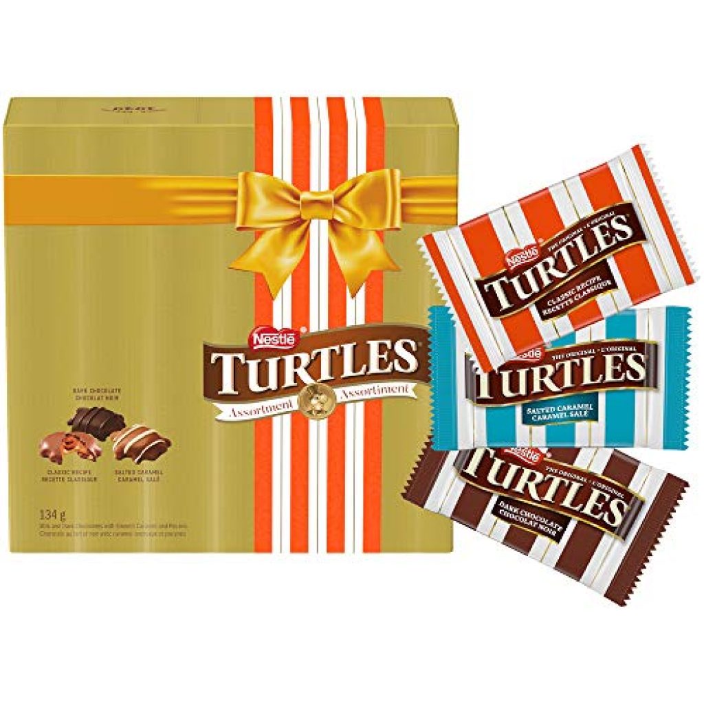 Nestlé Turtles Assorted Holiday Chocolates Gift Box, 134 Grams — Deals from SaveaLoonie!