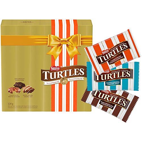 Nestlé Turtles Assorted Holiday Chocolates Gift Box, 134 Grams