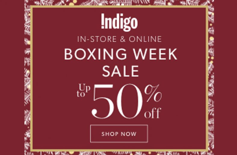 Indigo Boxing Week Sale — Deals from SaveaLoonie!