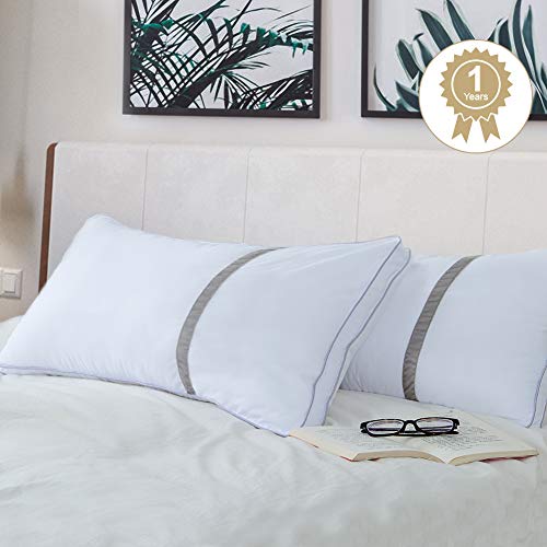 BedStory Down Alternative Hypoallergenic Pillows 2 Pack