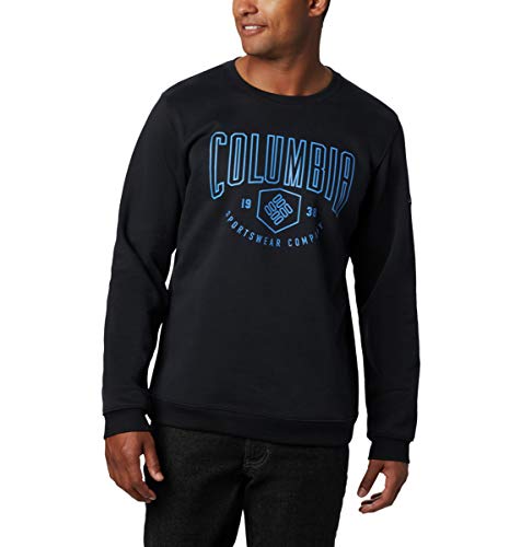 Columbia Men’s Hart Mountain Graphic Crew, Soft Pullover