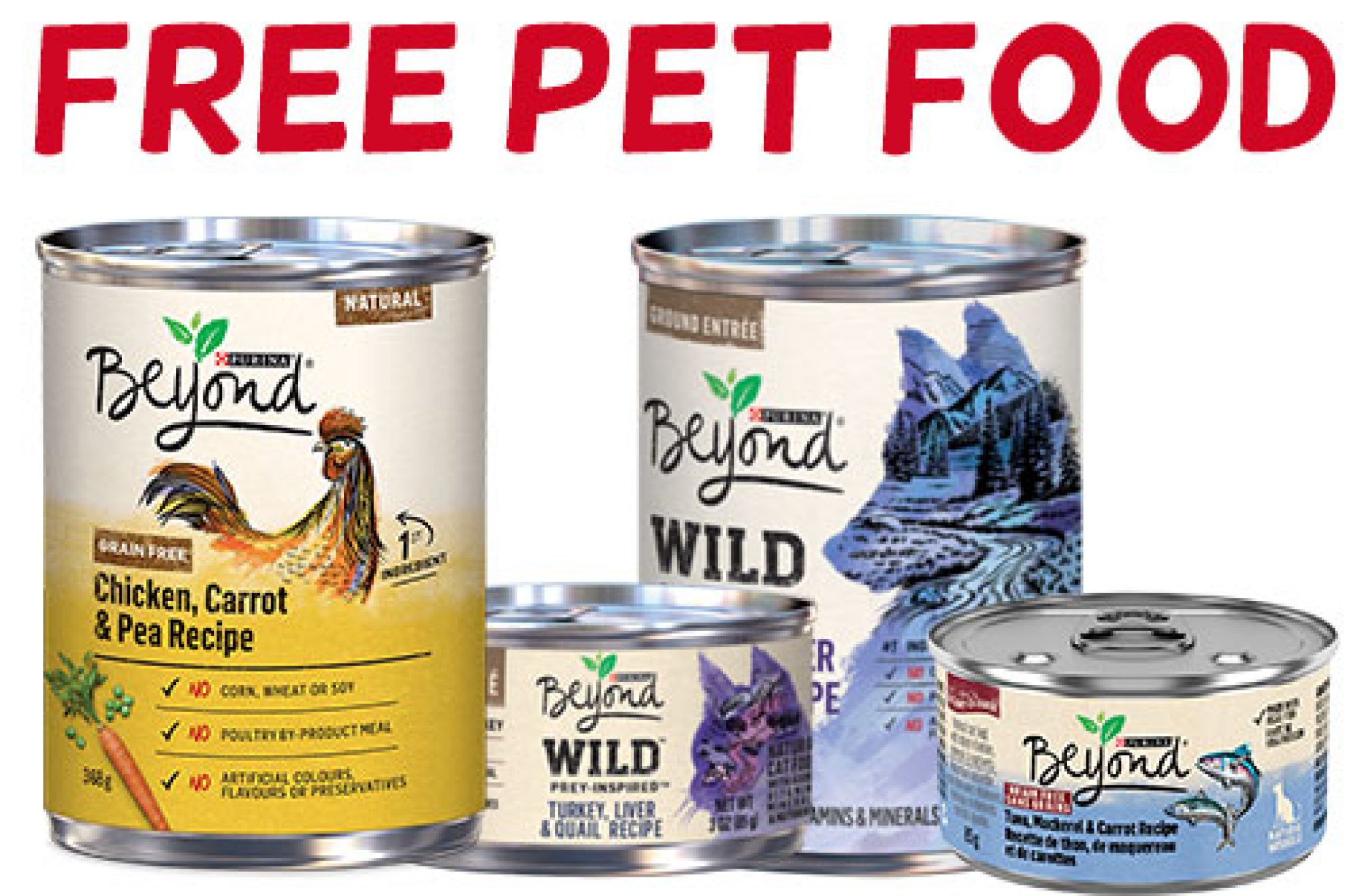 Free Purina Beyond Wet Pet Food & More Deals — Deals from SaveaLoonie!