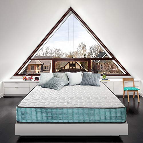 BedStory 10 inch Mattress, Spring Mattress Memory Foam Hybrid Mattress