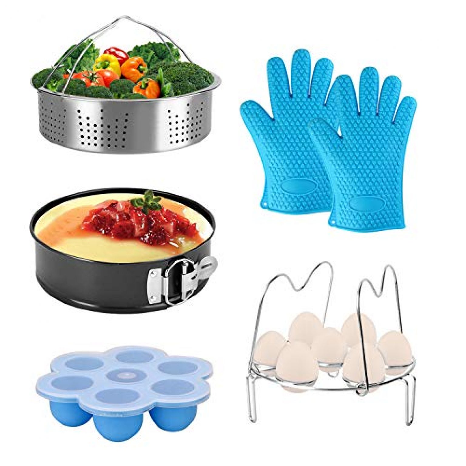 Pressure Cooker Accessories, Fit 8qt/6qt Instant Pot — Deals from SaveaLoonie!