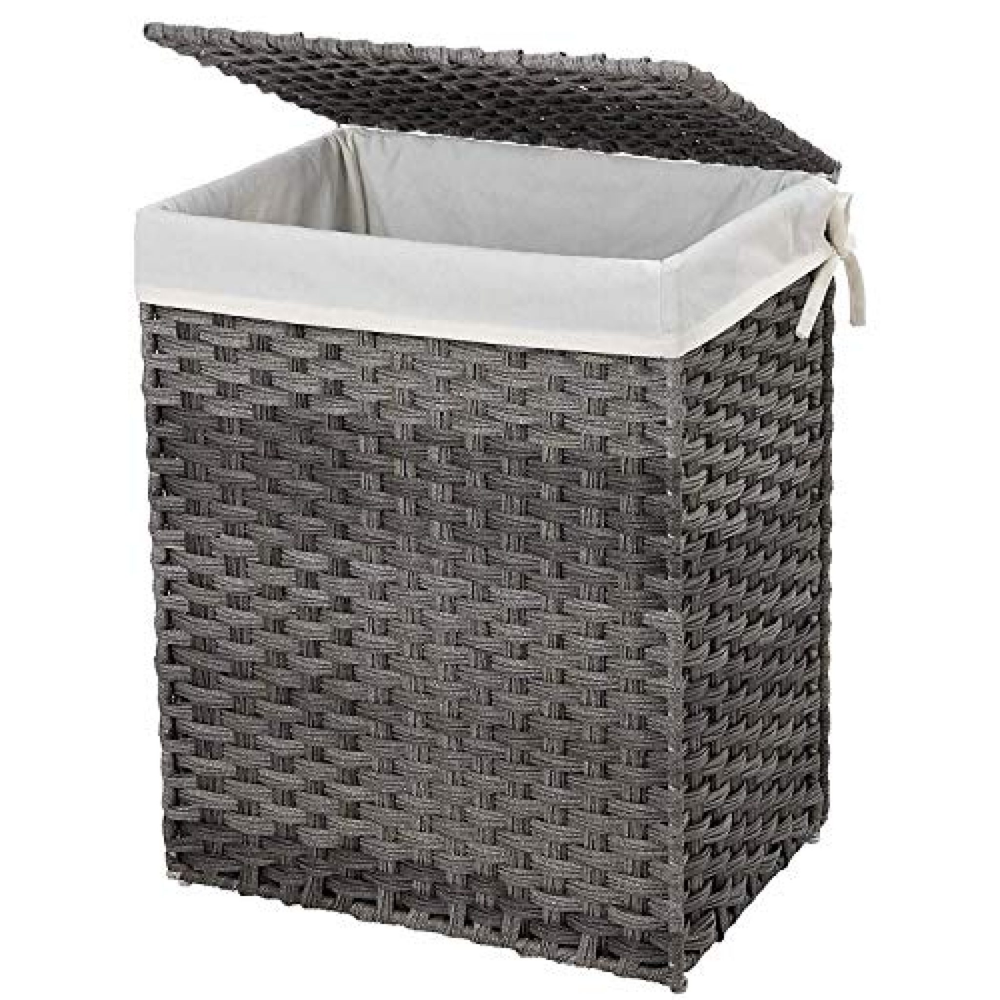 SONGMICS Handwoven Laundry Basket, 90L — Deals from SaveaLoonie!