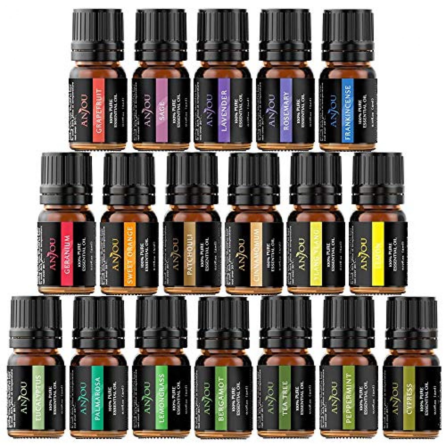 Anjou Essential Oils Set (18 x 5 mL) — Deals from SaveaLoonie!