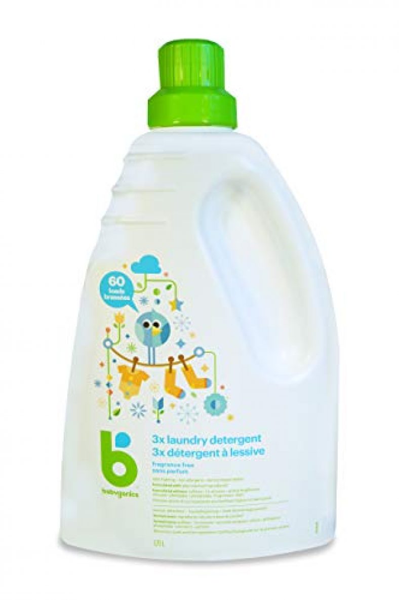 Babyganics Baby Laundry Detergent, Fragrance Free, 1.77L — Deals from SaveaLoonie!
