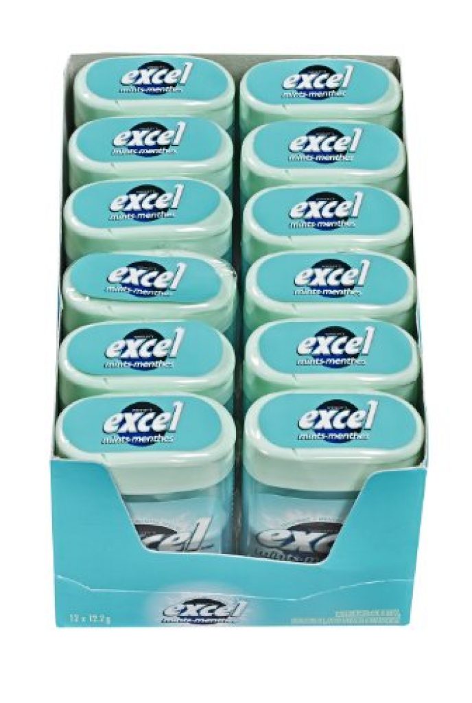 Excel Mints Fresh Mint, 12gm, 12 Count