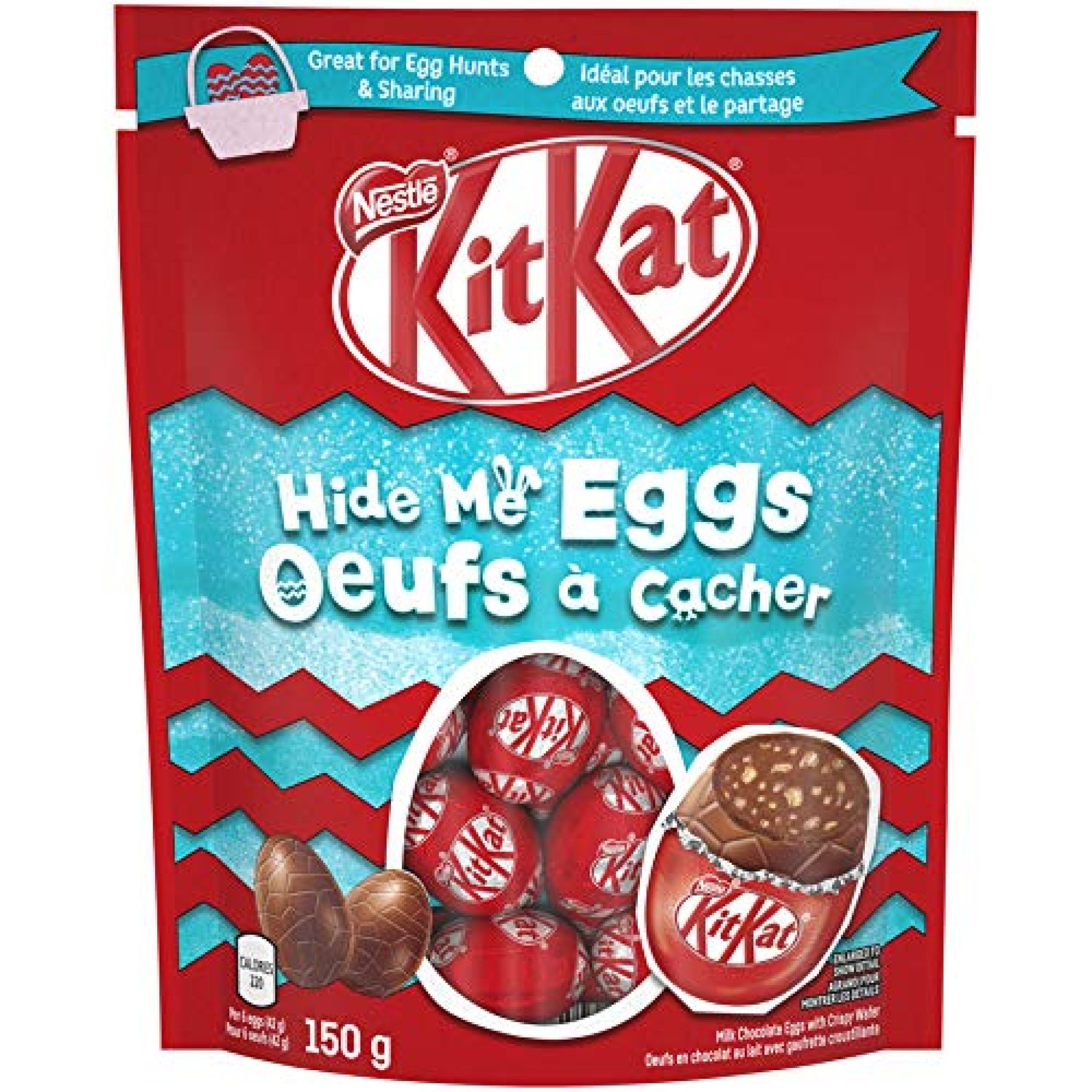 NESTLÉ KITKAT Easter Hide Me Chocolate Eggs, 150 Grams — Deals from