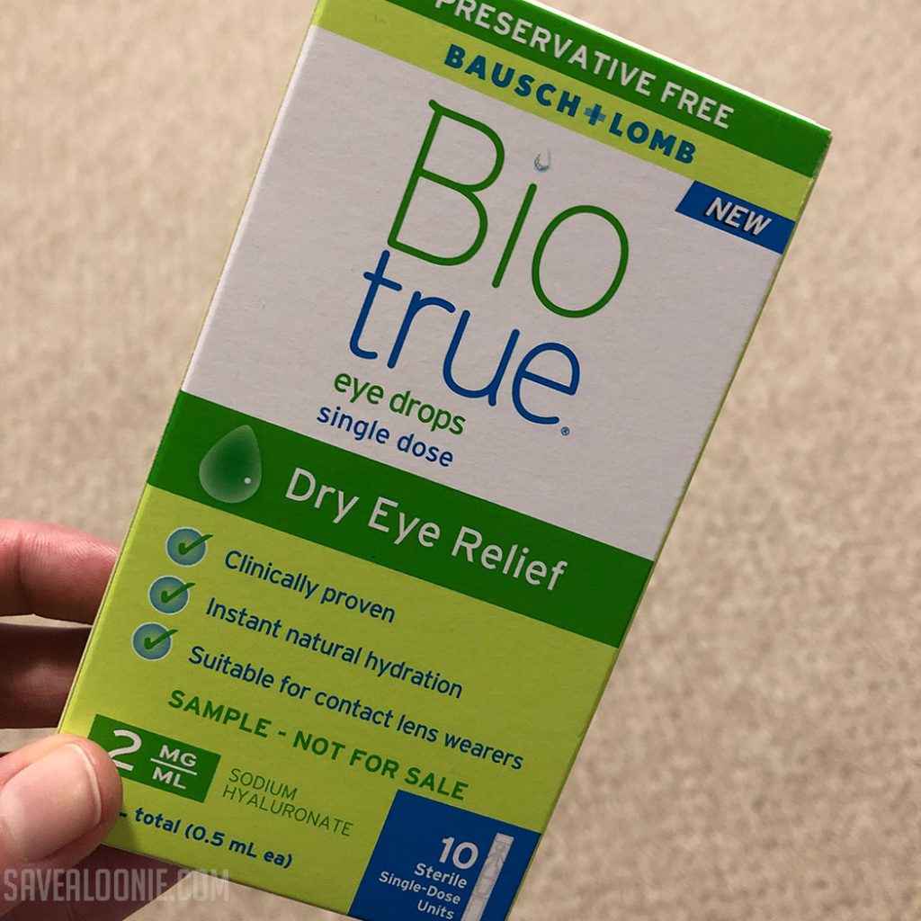 Biotrue Free Sample Eye Drops Sample — Deals from SaveaLoonie!