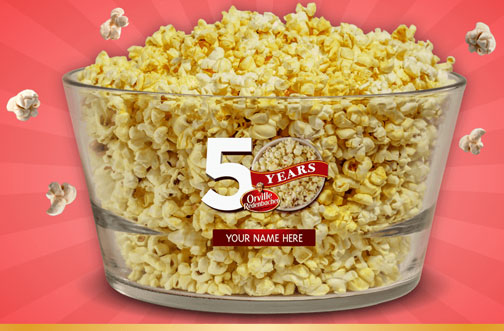 orville redenbacher freebie