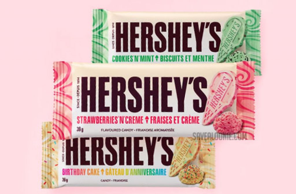 hersheys ice cream chocolate bars