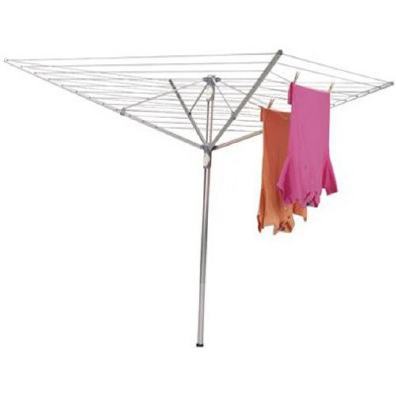 Household Essentials Height Adjustable Outdoor Umbrella Drying Rack