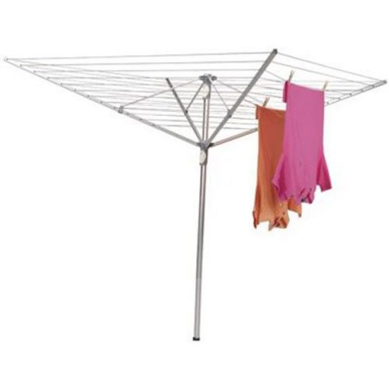 Household Essentials Height Adjustable Outdoor Umbrella Drying Rack