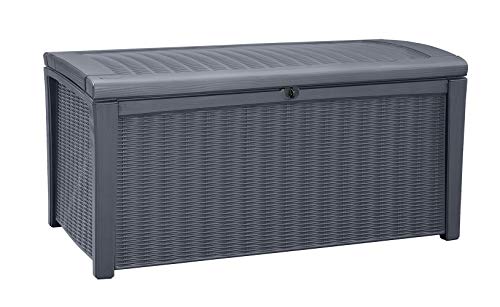 Keter Borneo 110 Gallon Deck Box, Grey