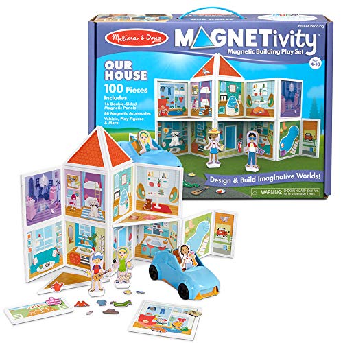 Melissa & Doug Magnetivity – Our House with Vehicle