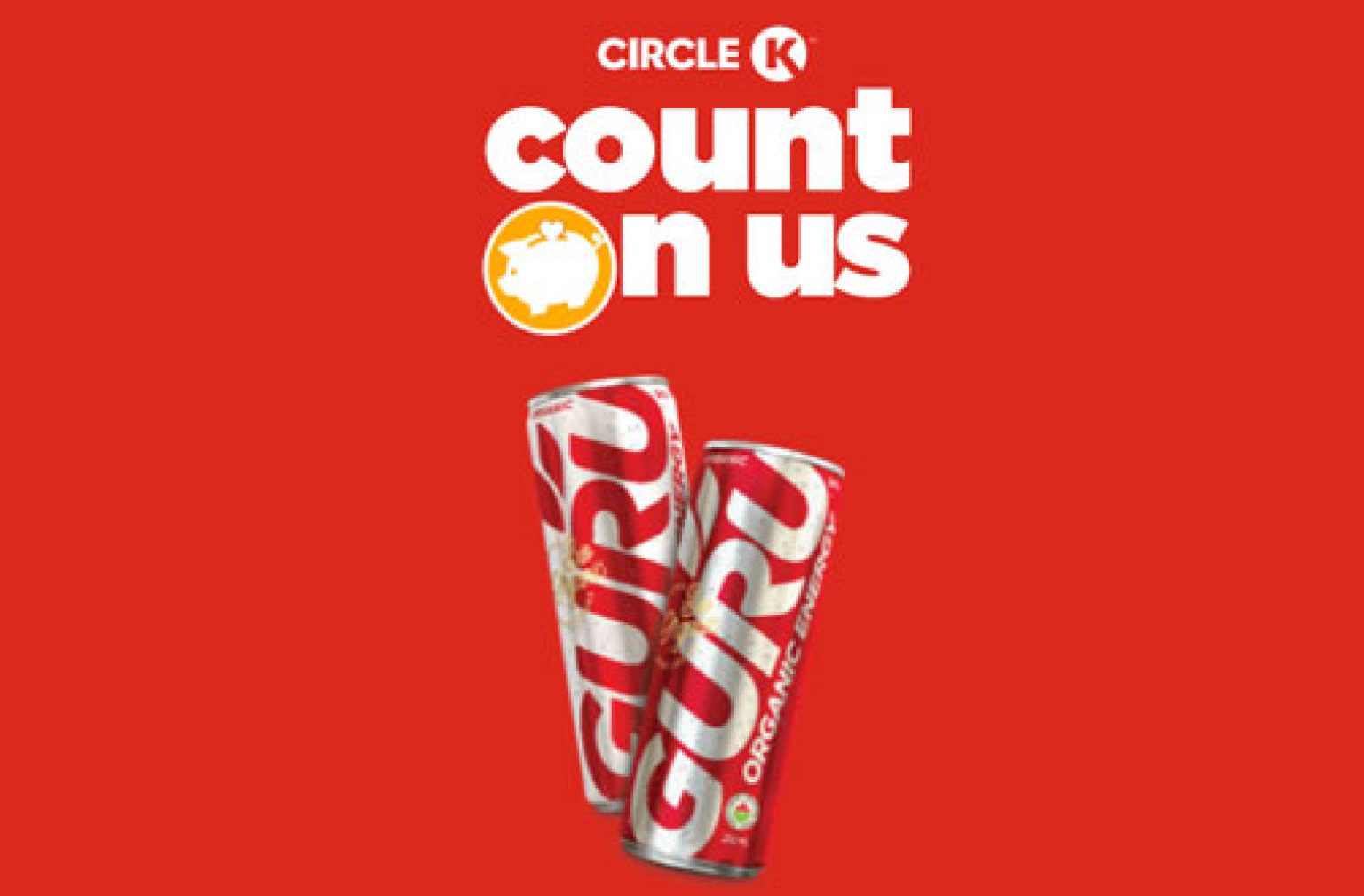 Circle K Free Stuff Free GURU Energy Drink