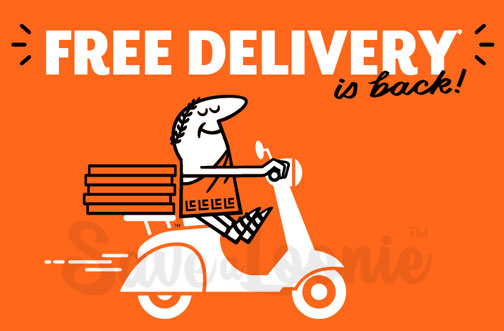 little caesar free delivery