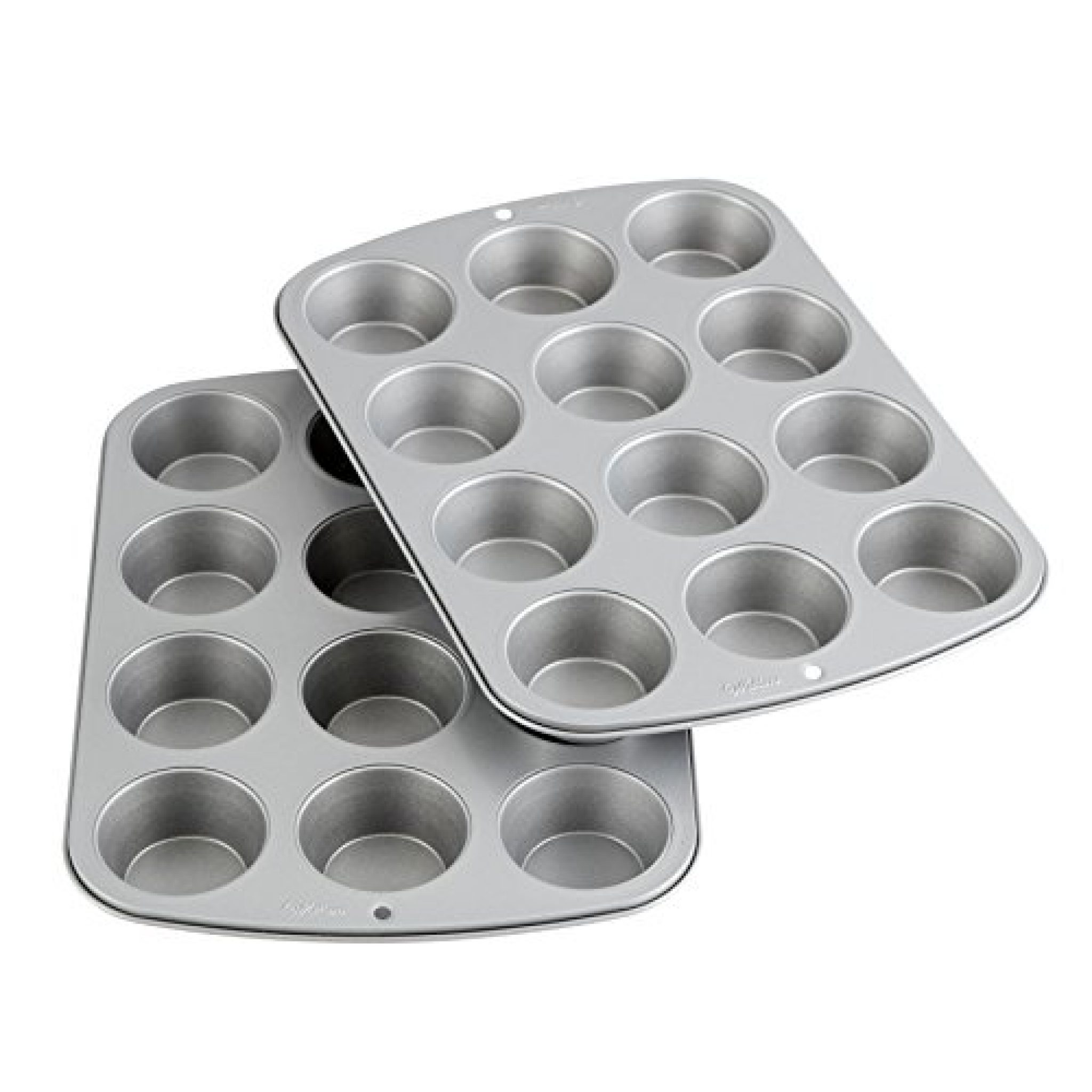 Wilton Recipe Right NonStick Standard Muffin Pan, 12Cup (2Pack