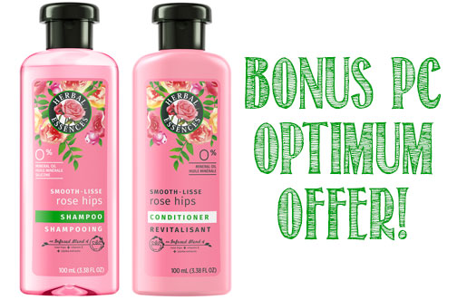 herbal essences pc optimum points