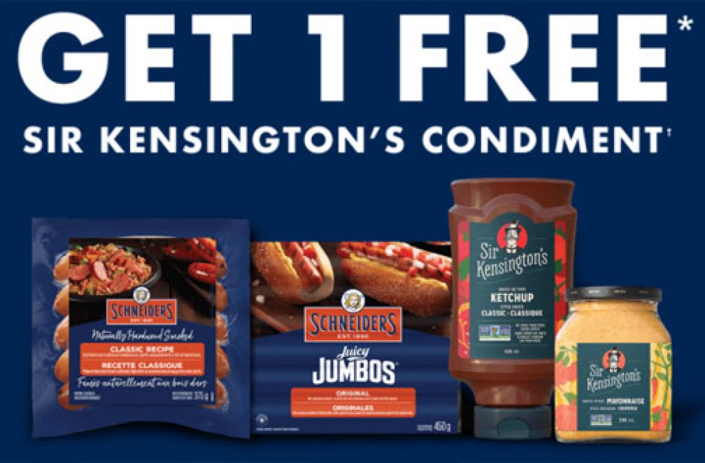 Schneiders Promotion Get a Free Sir Kensington's Condiment — Deals