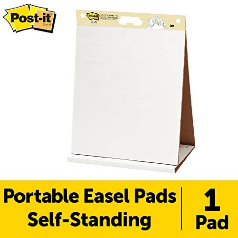 Postit Super Sticky Tabletop Easel Pad, 20" x 23", 20 Sheets/Pad