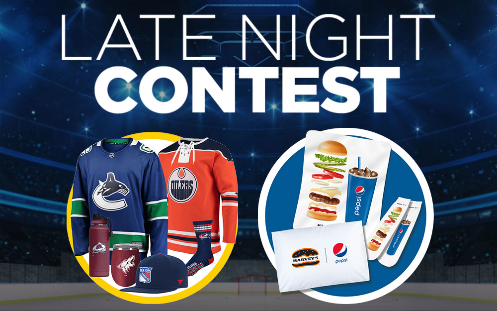 harvey's late night contest