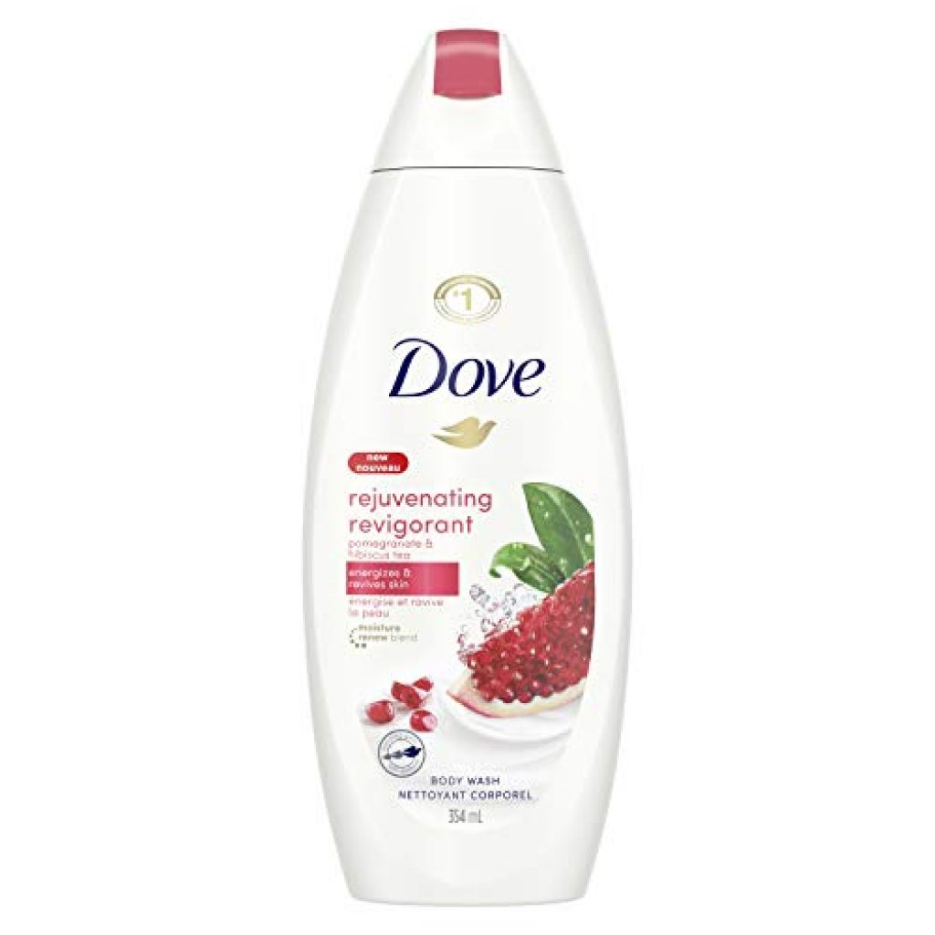 Dove Rejuvenating Pomegranate & Hibiscus Tea Body Wash, 354ml — Deals