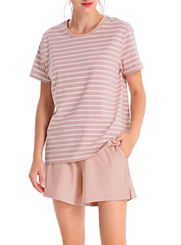 Femofit Pajamas for Women Cotton Short Sleepwear Set