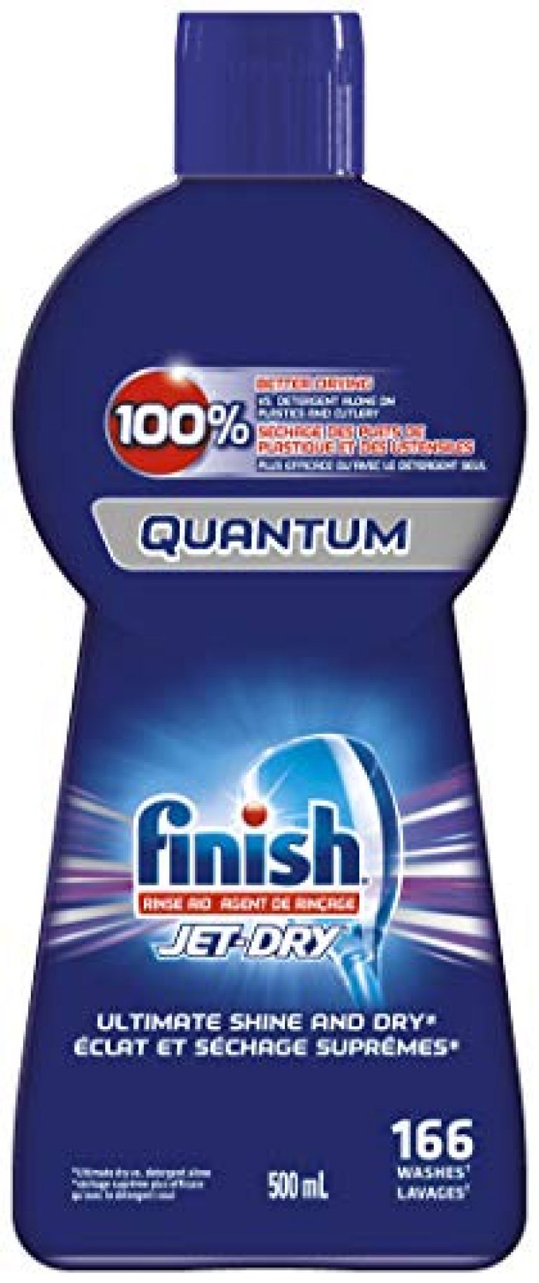 Finish JetDry, Dishwasher Rinse Aid, Quantum, 500ml — Deals from
