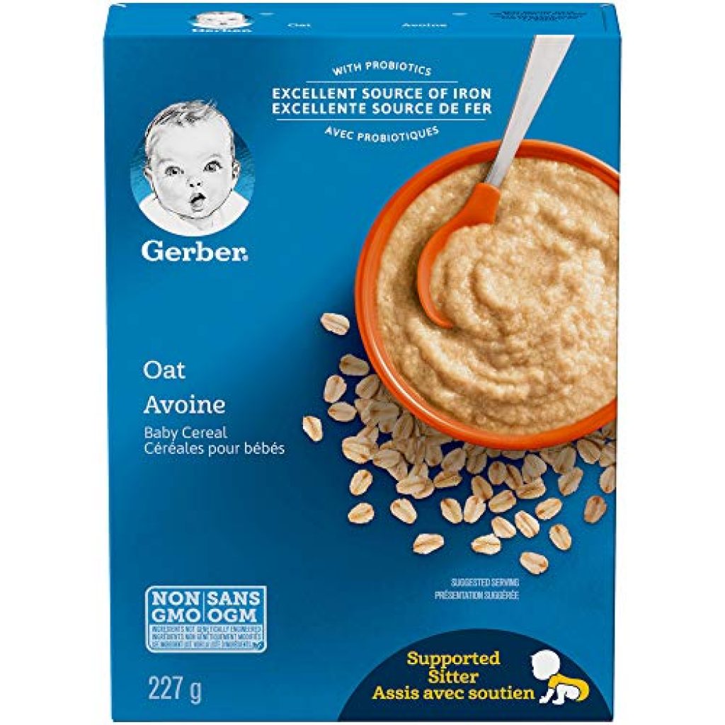 GERBER CEREAL Stage 1 - Oat, Baby Food, Cereals, Starter Stage, 227 g