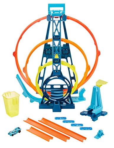Hot Wheels Track Builder Unlimited Triple Loop Kit
