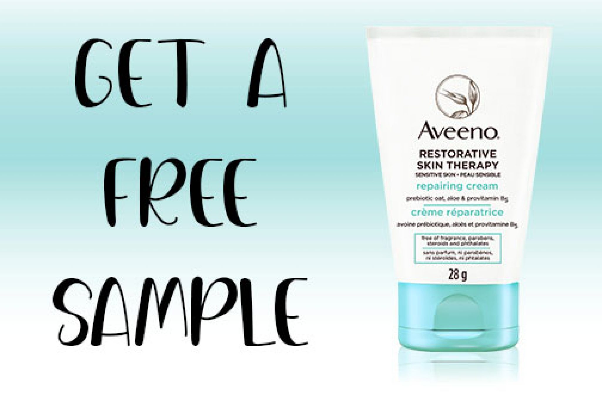 Free Aveeno Restorative Skin Therapy Repairing Cream Sample — Deals from SaveaLoonie!
