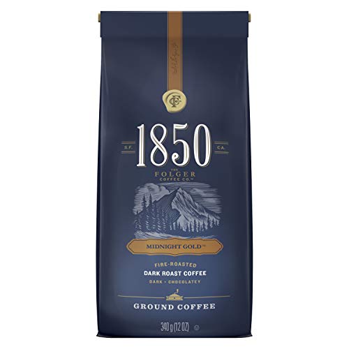 1850 Midnight Gold Ground Coffee 340g