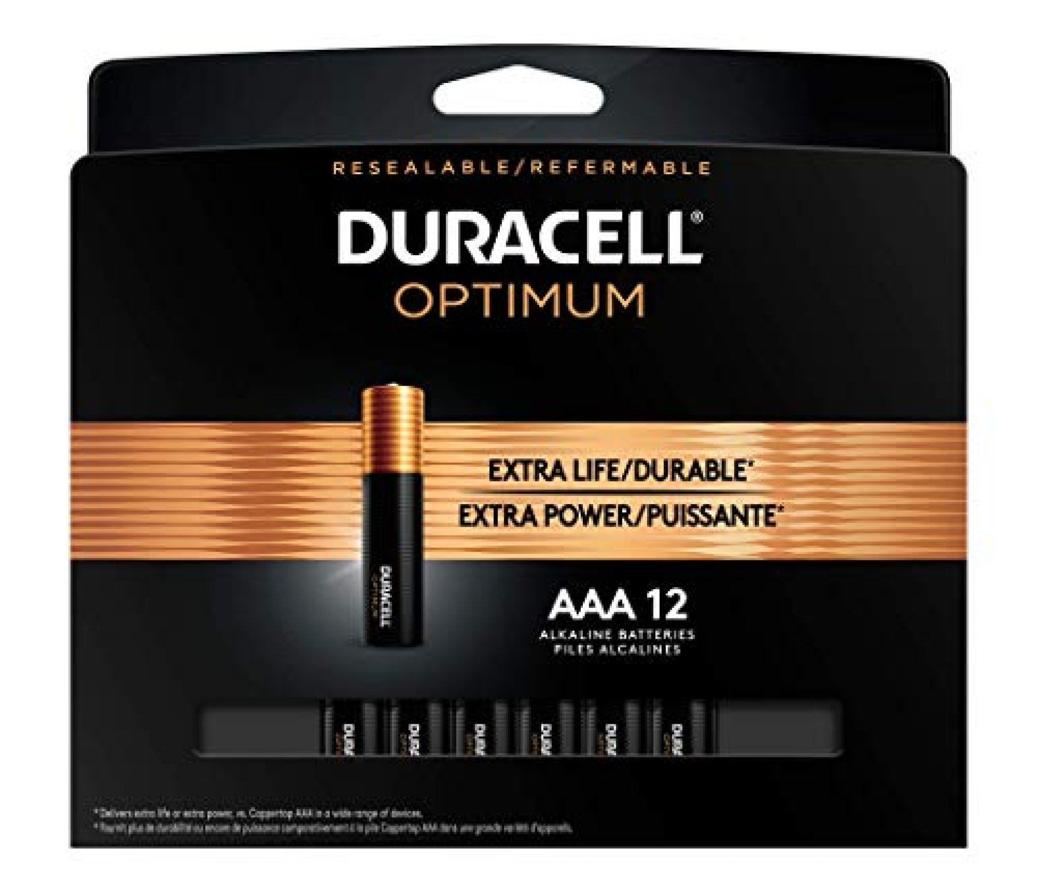 Duracell Optimum AAA Alkaline Batteries, 12ct — Deals from SaveaLoonie!