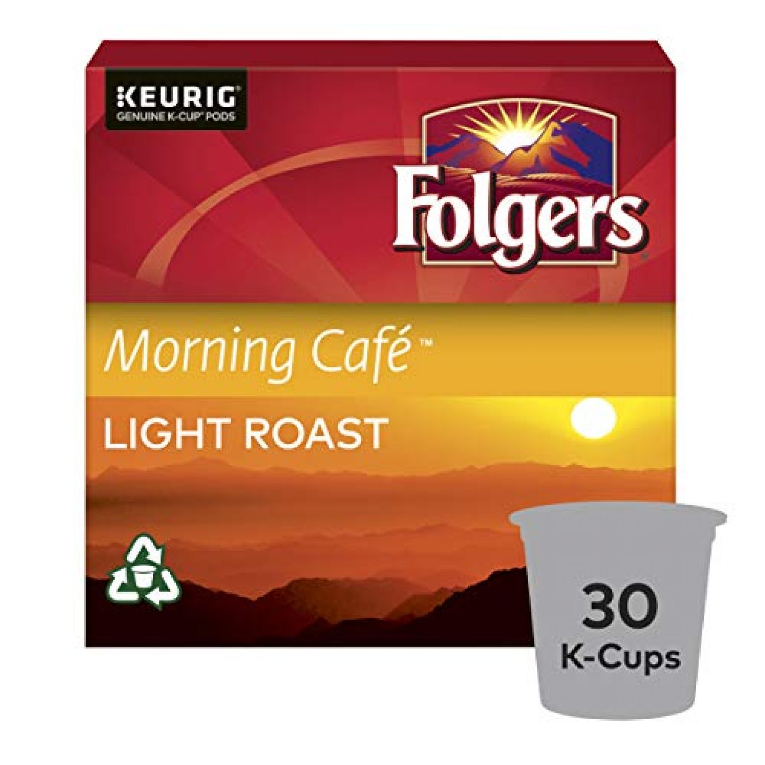Folgers Morning Café KCup Coffee Pods 30 Count — Deals from SaveaLoonie!
