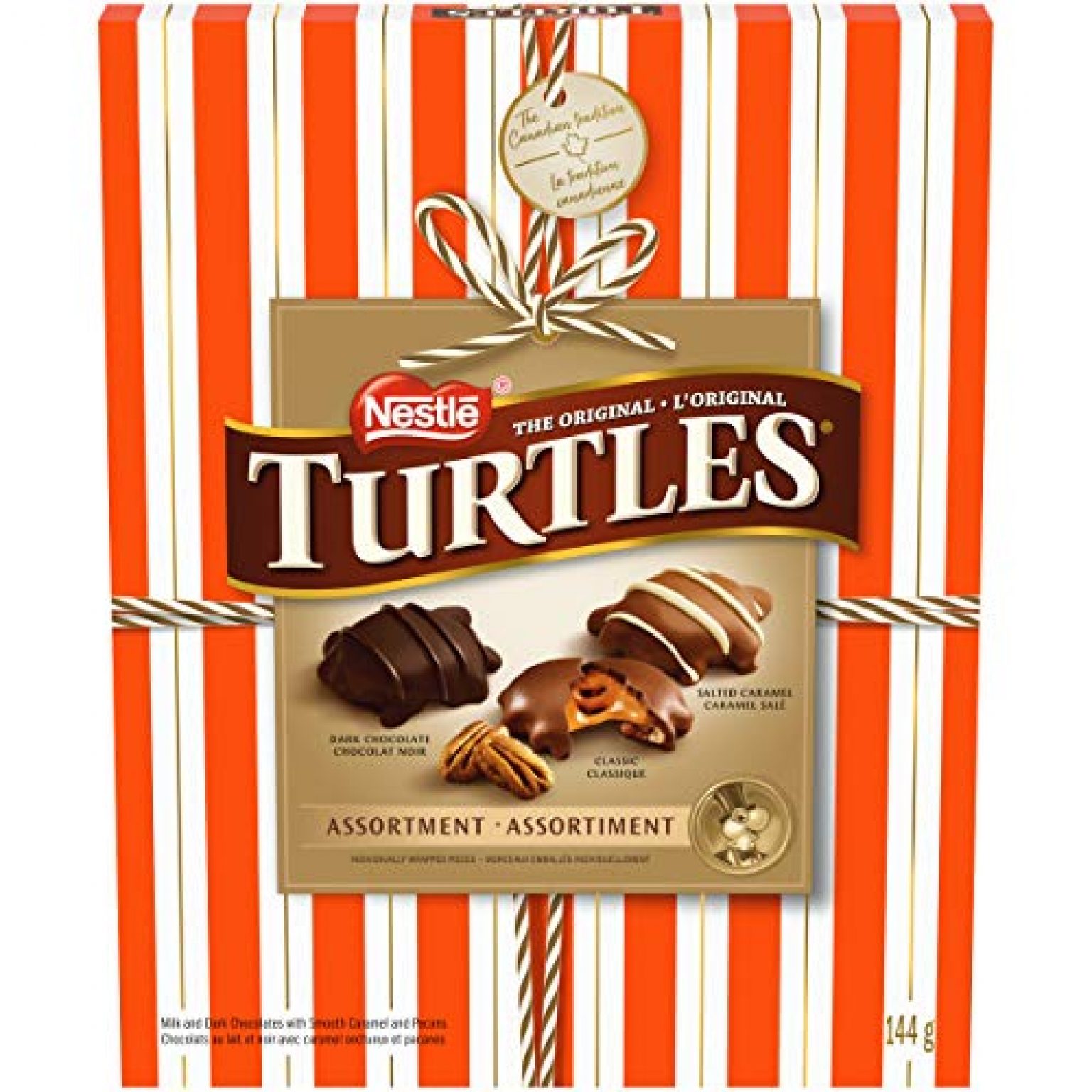 NESTLÉ Turtles Assorted Holiday Chocolates Gift Box, 144g — Deals from SaveaLoonie!