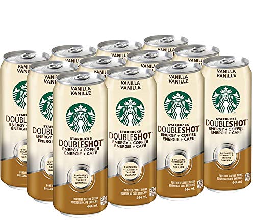Starbucks Double Shot Vanilla 444ml Can (Pack of 12)